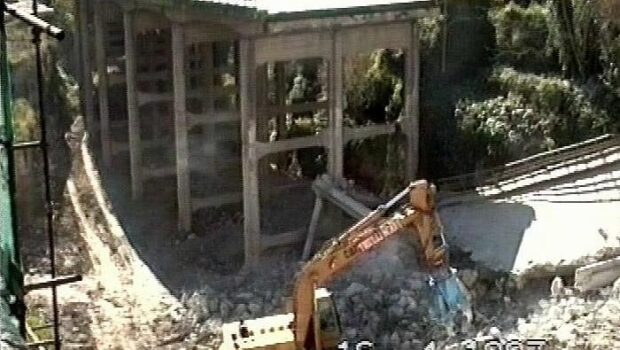 Ibla demolizione viadotto