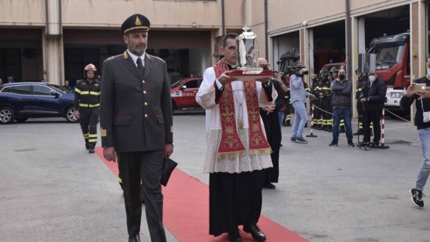 L'arrivo della reliquia di Rosario Livatino
