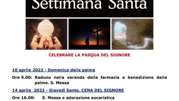 settimana santa ospedale Vittoria